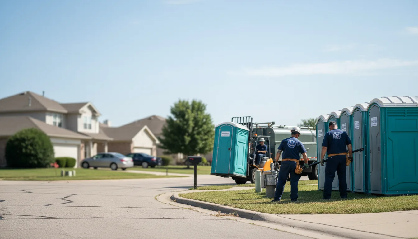 Porta Potty Rental in Tuskahoma, OK near me